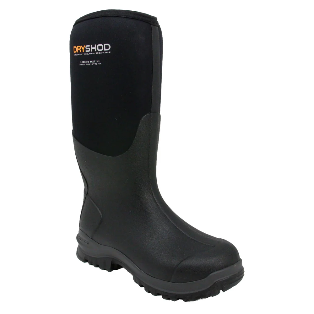 LEGEND MXT HI ADVENTURE BOOT - BK-Black &amp; Neon | Dryshod LGXMHBK - Image 3