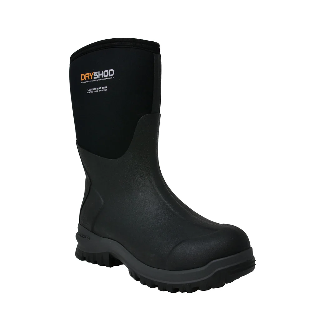 LEGEND MXT MID ADVENTURE BOOT - BK-Black & Neon | Dryshod LGXMMBK - Image 3