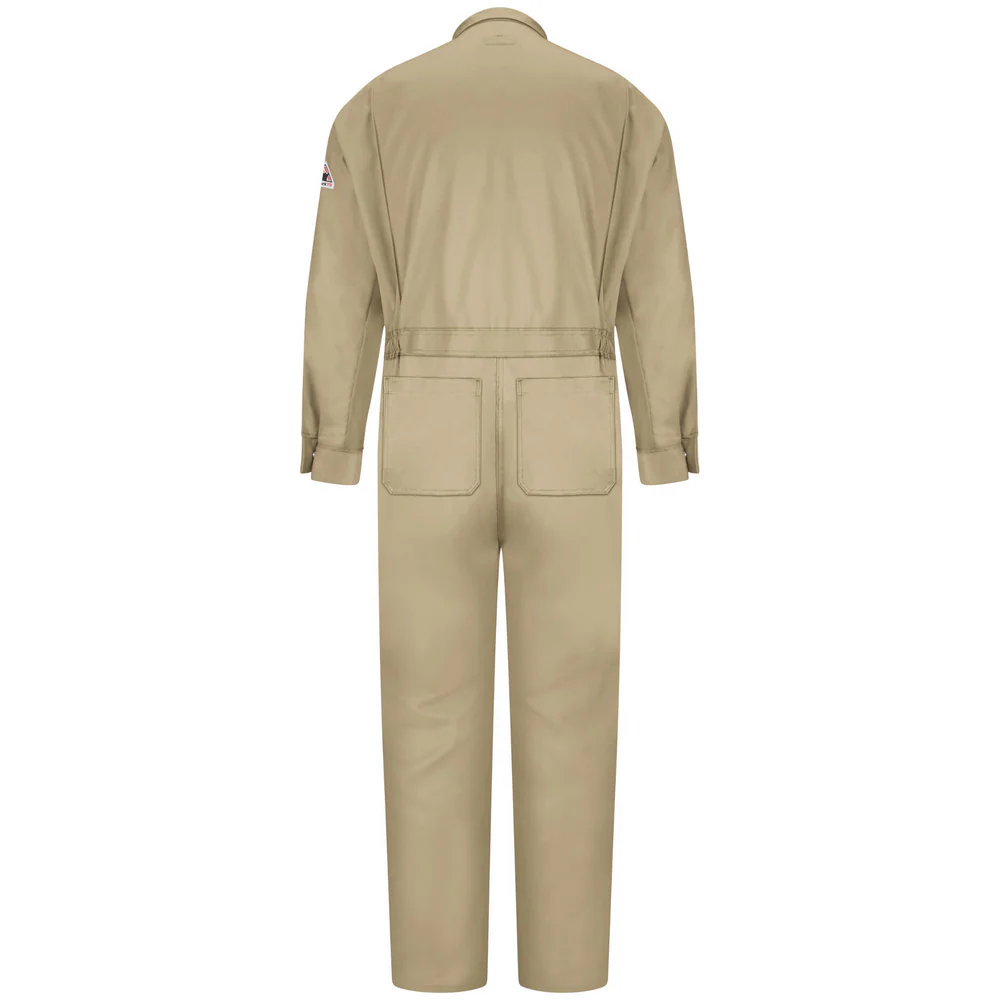 LIGHTWEIGHT COMFORTOUCH EXCEL FR DELUXE COVERALL - KH-Khaki | Bulwark CLB2 - Image 2
