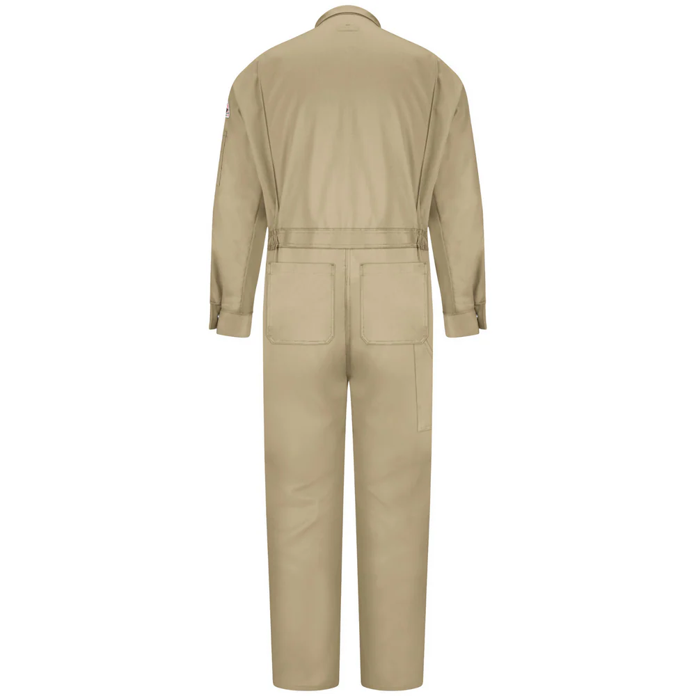 LIGHTWEIGHT COOLTOUCH CAT 2 FR DELUXE COVERALL - KH-Khaki | Bulwark CMD4 - Image 2