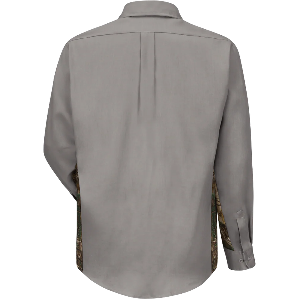 LIGHTWEIGHT FR CAMO UNIFORM SHIRT - GY-Grey | Bulwark SLU4 - Image 2