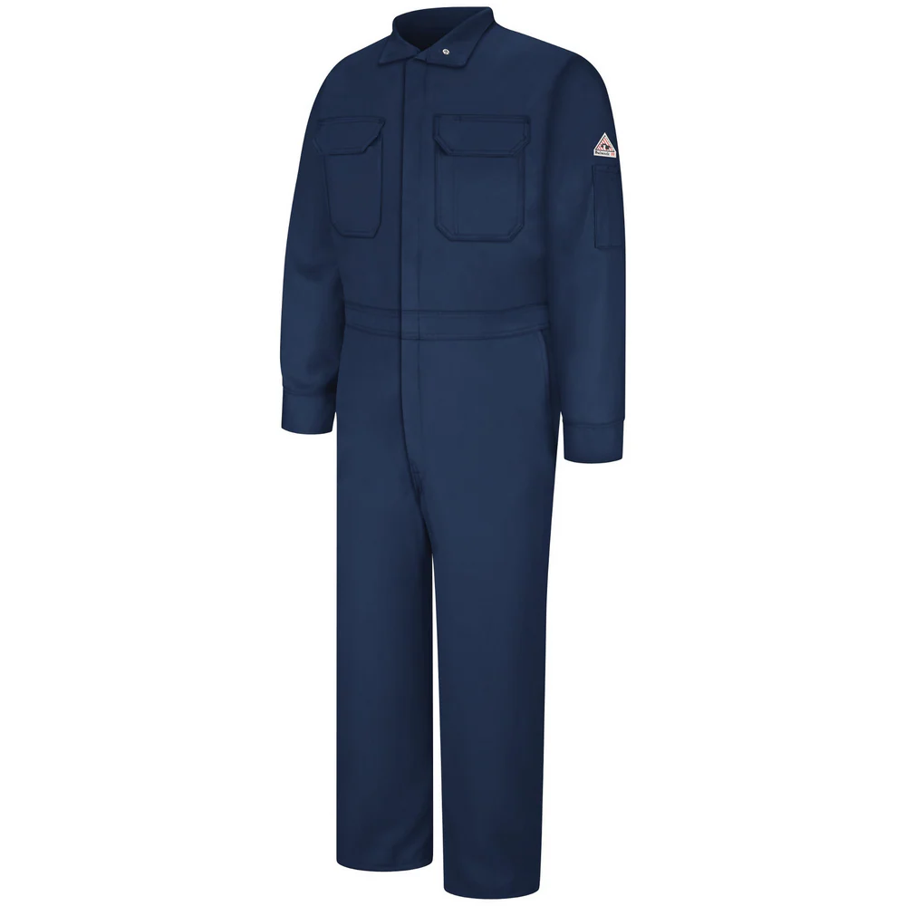 LIGHTWEIGHT NOMEX FR PREMIUM COVERALL - NV-Navy | Bulwark CNB2