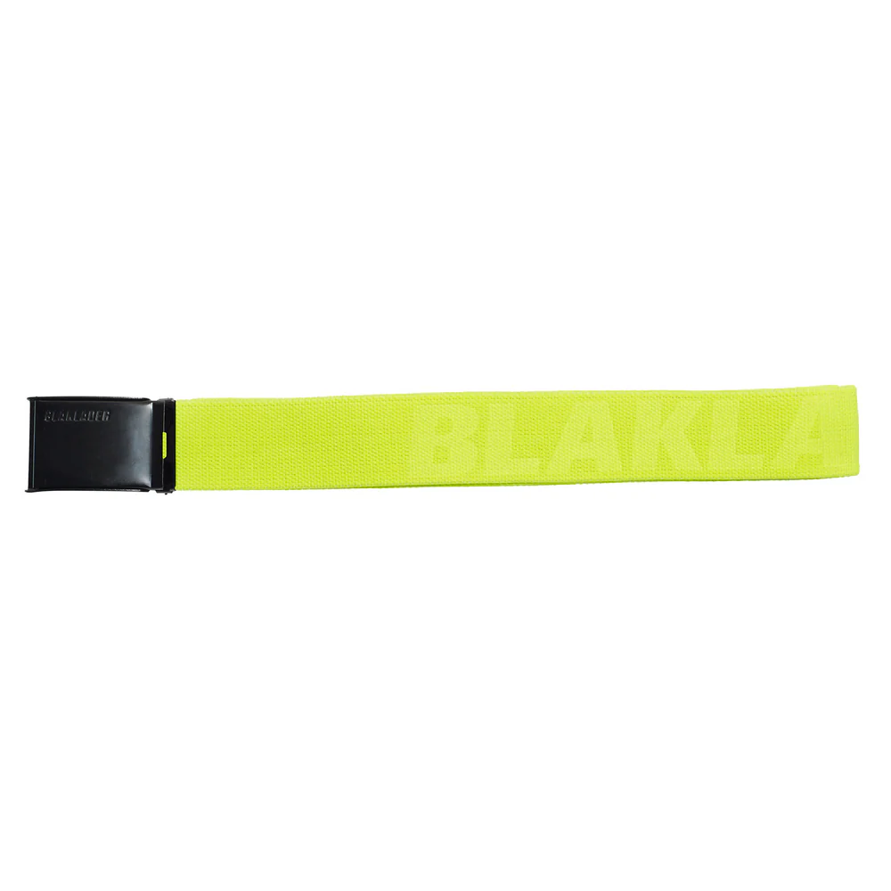 LOGO BELT - 3300-Hi-Vis Yellow | Blaklader 40340000 - Image 2