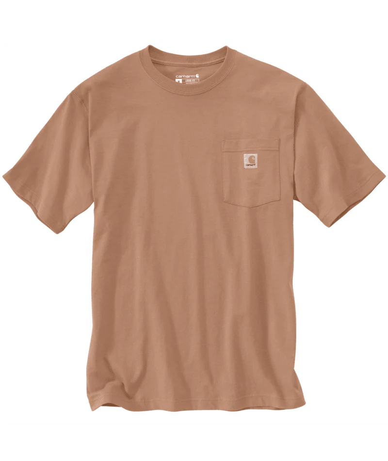 Loose Fit Heavyweight Short-Sleeve Pocket T-Shirt - Q98-Italian Clay | Carhartt K87
