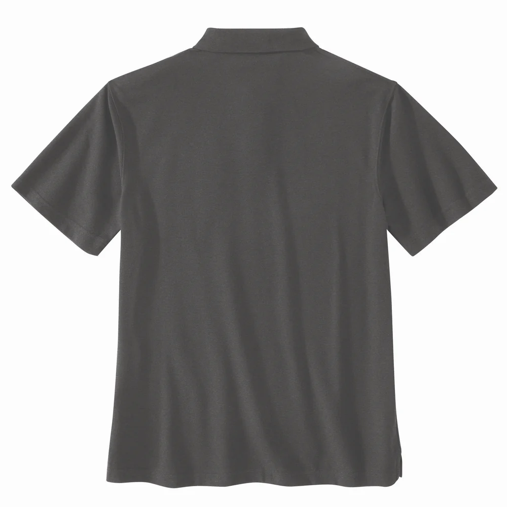 Loose Fit Midweight Short-Sleeve Pocket Polo - CRH-Carbon Heather | Carhartt 106685