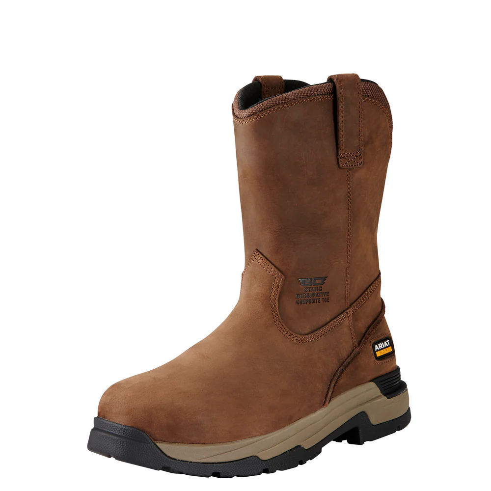 MASTERGRIP PULL-ON SD COMPOSITE TOE BOOT - 200-Brown | Ariat 10020094