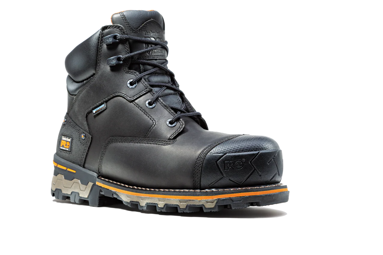 Mens 6IN BOONDOCK CT WP 001-Black | Timberland PRO TB1A1FZP