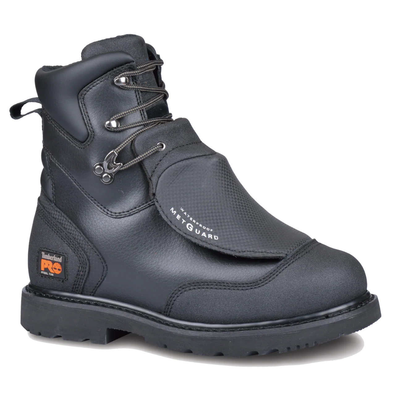 Mens 8IN MET GUARD ST WP 001-Black | Timberland PRO TB153530