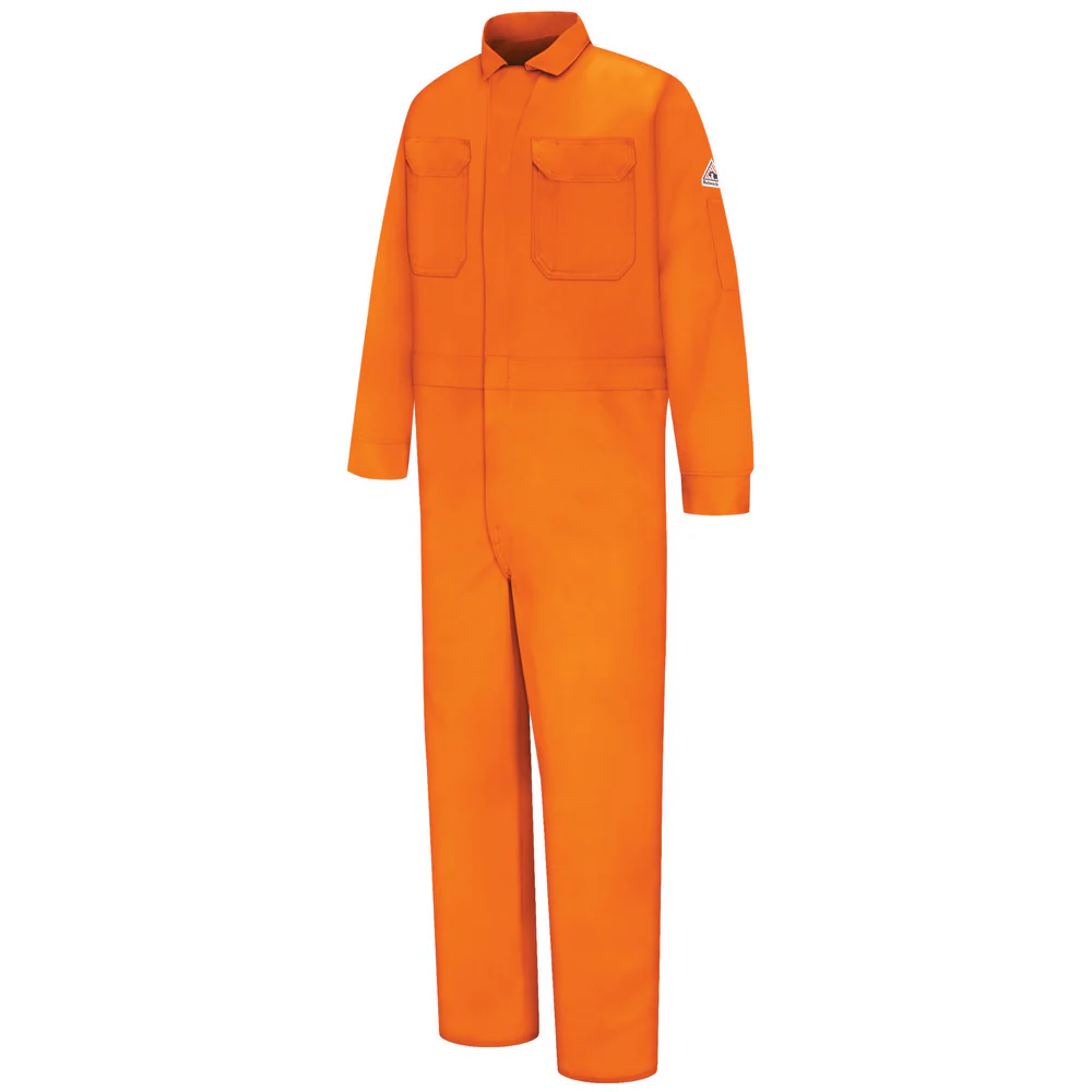 MIDWEIGHT EXCEL DELUXE FR COVERALL - OR-Orange | Bulwark CED2