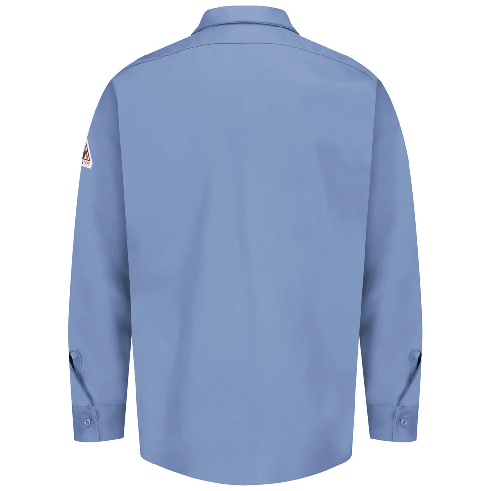 MIDWEIGHT EXCEL FR WORK SHIRT - LB-Light Blue | Bulwark SEW2 - Image 2