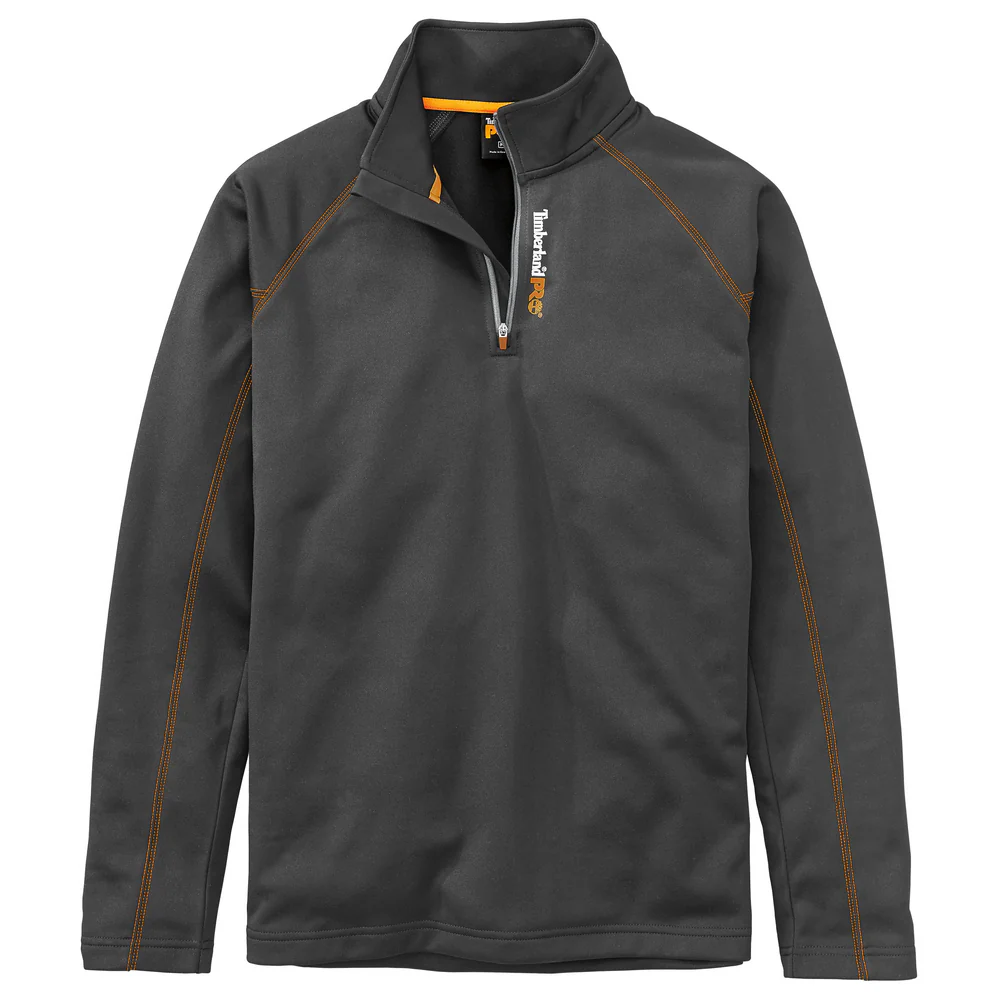 MODERN UNDERSTORY QUARTER-ZIP FLEECE SHIRT - 013-Dark Charcoal Heather | Timberland PRO TB0A1OVR