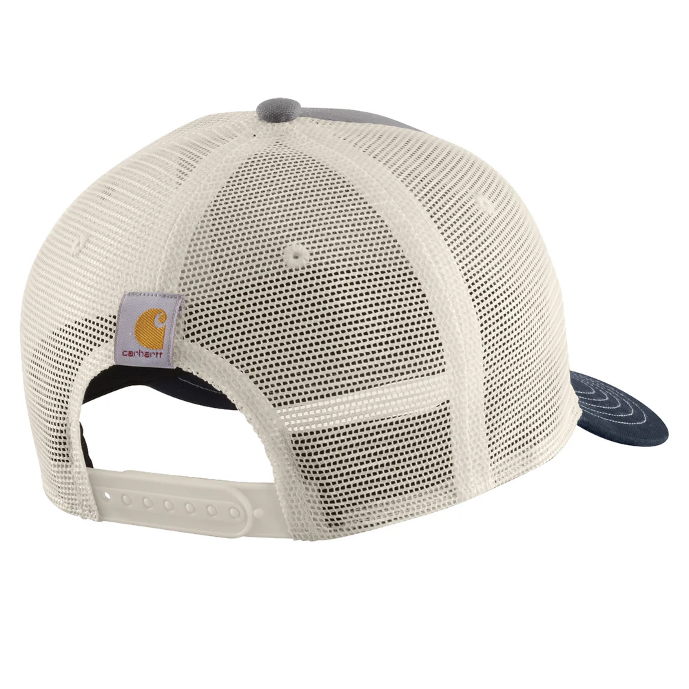 Montana Canvas Mesh-Back Longhorn Patch Cap - APH-Asphalt | Carhartt 106343