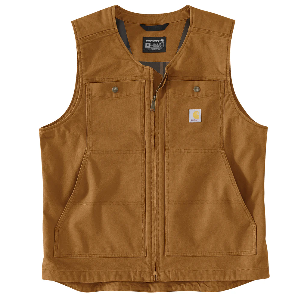 Montana Relaxed Fit Duck Vest - BRN-Carhartt Brown | Carhartt 106783