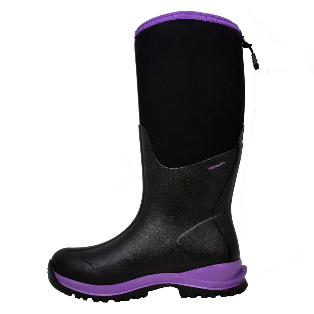 MXT LEGEND ADVENTURE BOOTS - BKPP-Black &amp; Purple | Dryshod LGXWHBKPP - Image 3