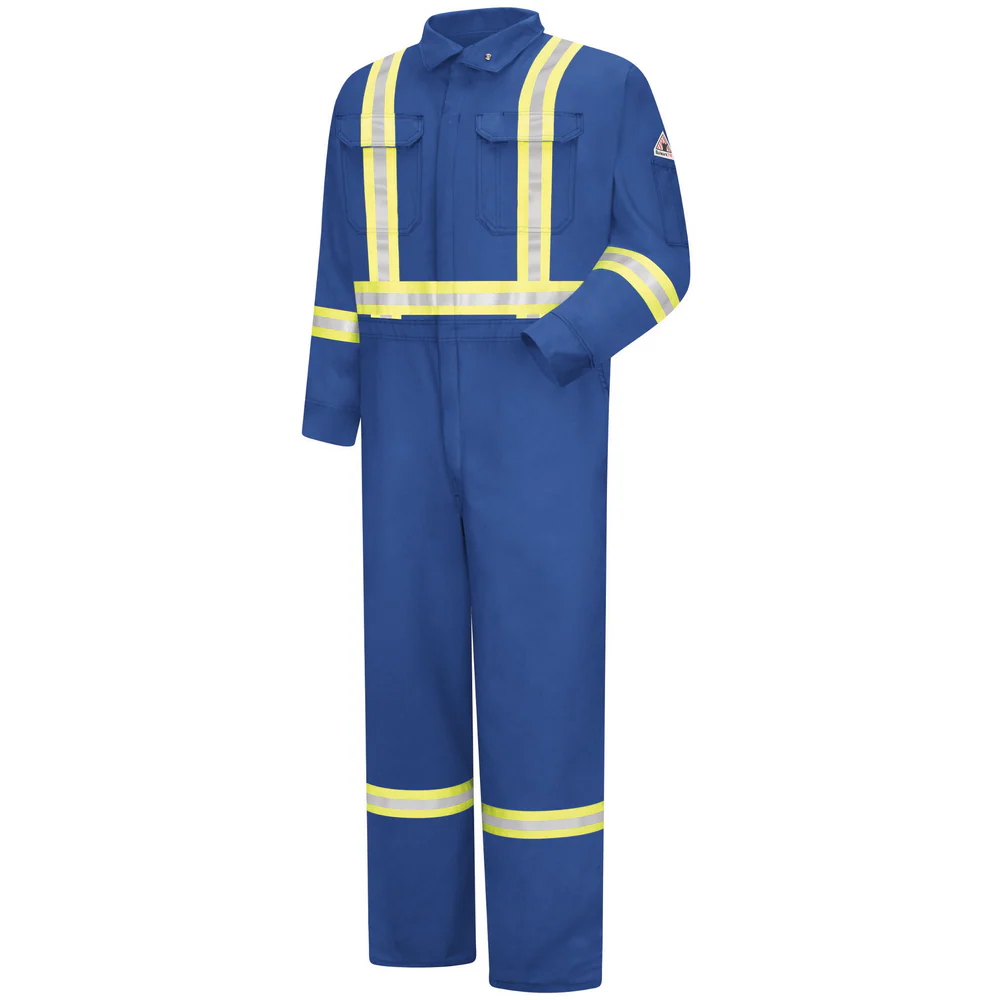 NOMEX FR DELUXE COVERALL WITH TRIM - RB-Royal Blue | Bulwark CNBC
