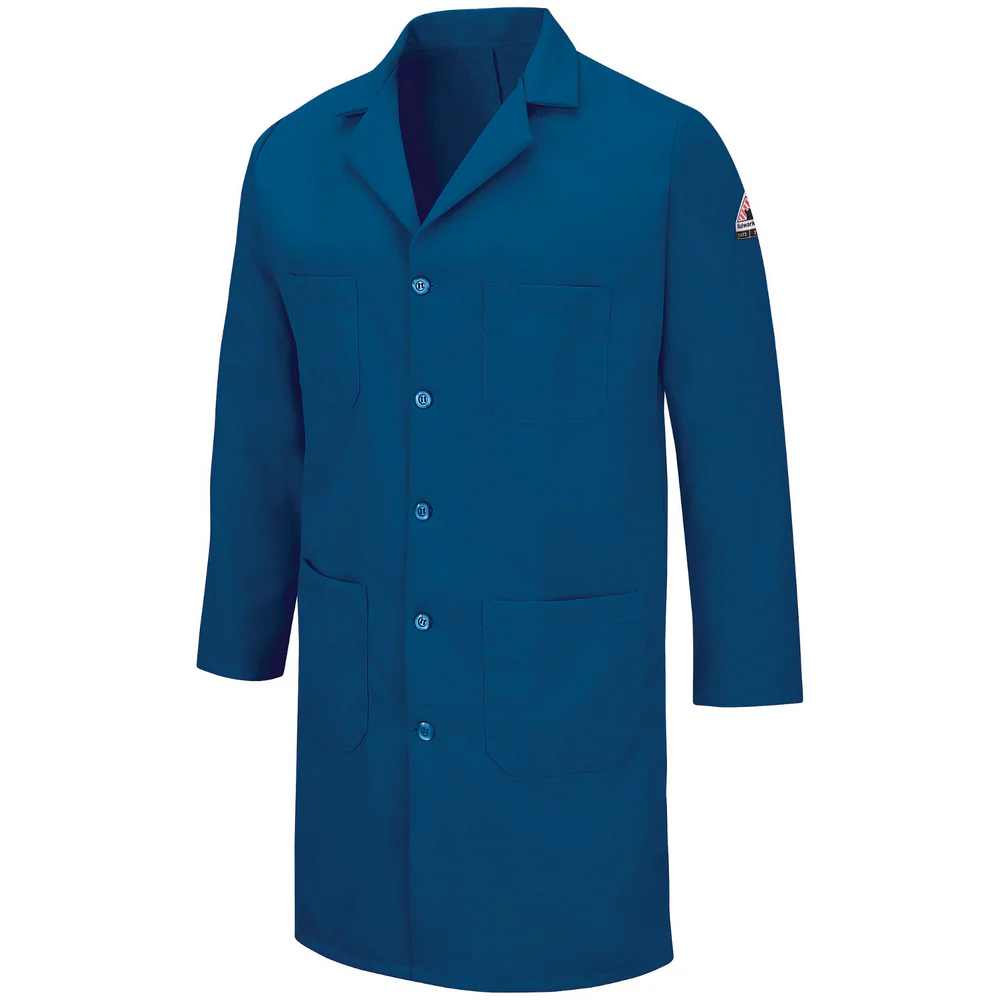 NOMEX FR LAB COAT - RB-Royal Blue | Bulwark KNL2