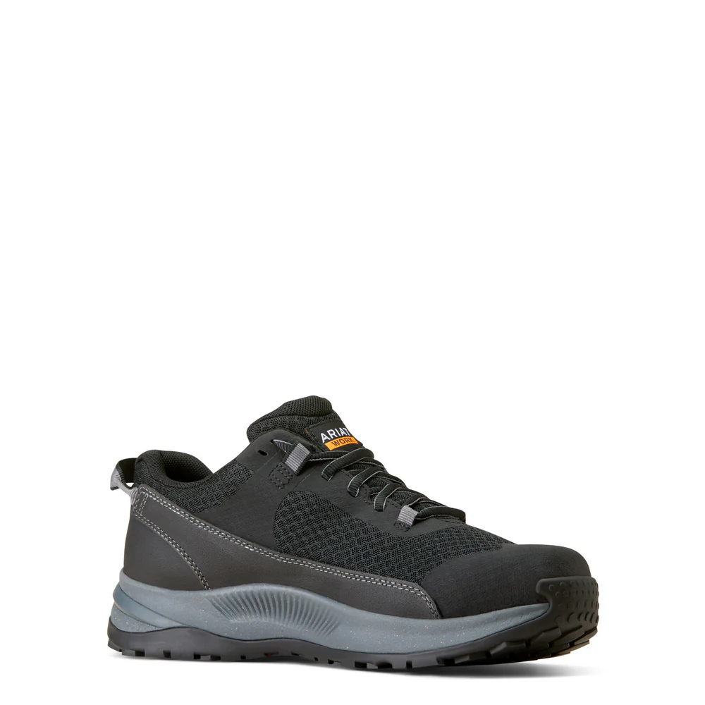 Outpace Shift Work Shoe - 001-Black | Ariat 10047027 - Image 3