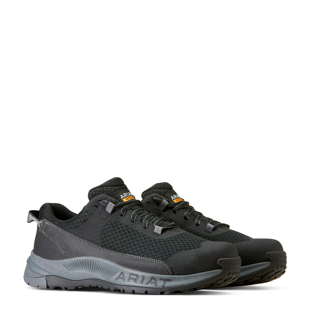 Outpace Shift Work Shoe - 001-Black | Ariat 10047027 - Image 4