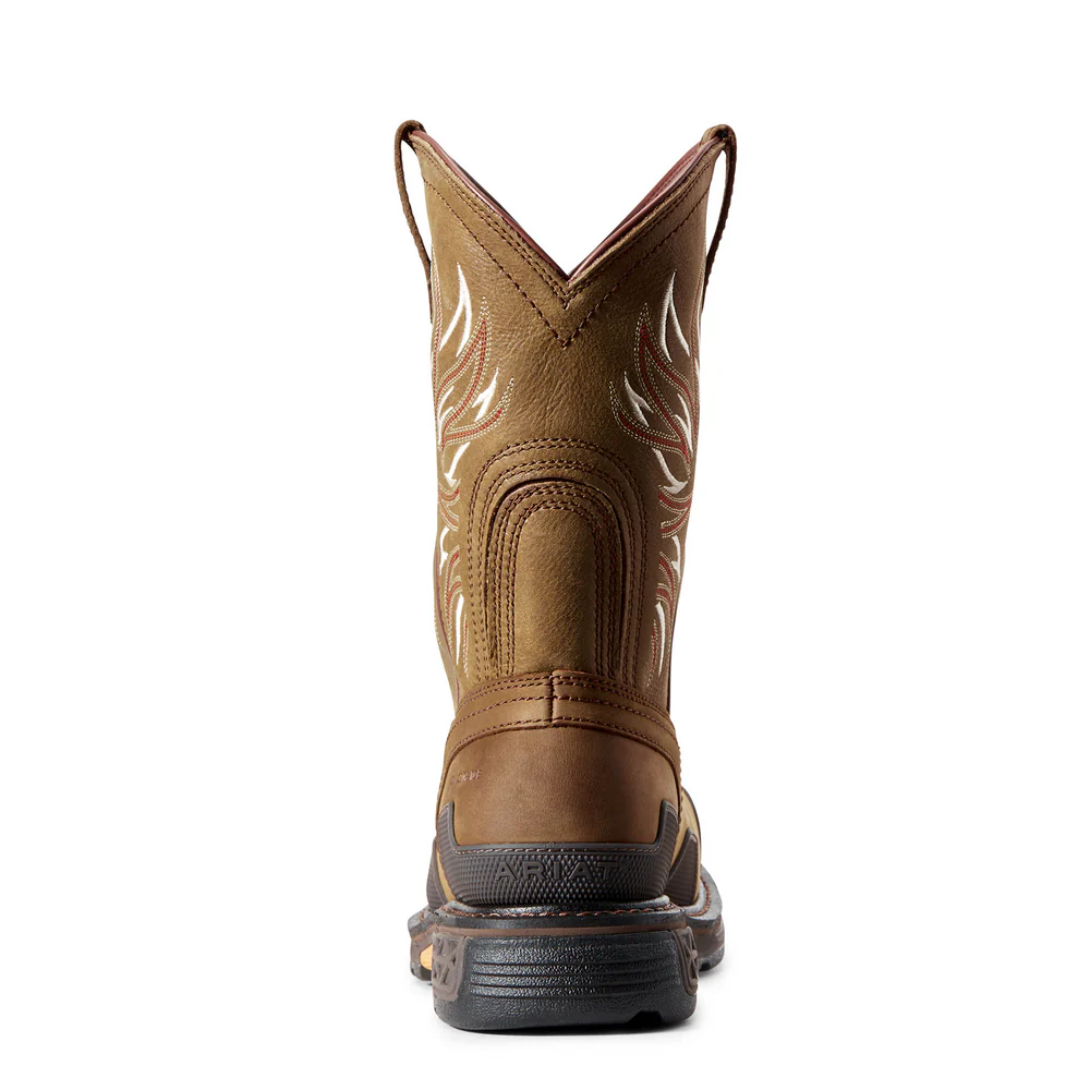 OVERDRIVE WIDE SQUARE COMPOSITE TOE BOOT - 200-Brown | Ariat 10011933 - Image 3