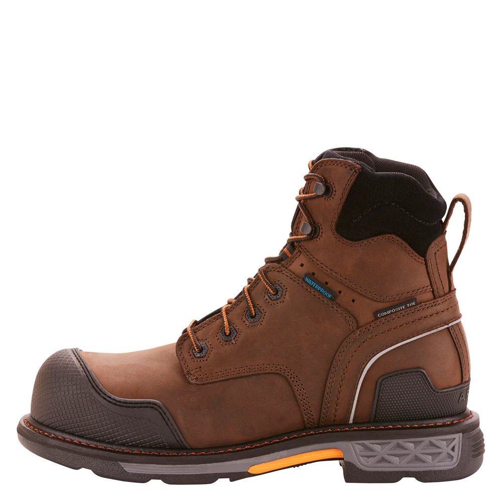OVERDRIVE XTR 6-INCH H2O COMPOSITE TOE BOOT - 200-Brown | Ariat 10025005 - Image 2