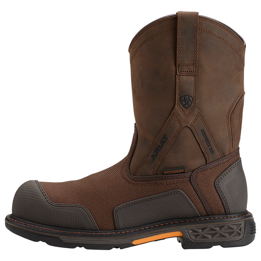 OVERDRIVE XTR PULL-ON CORDRA COMPOSITE TOE WATERPROOF BOOT - 200-Brown | Ariat 10012942 - Image 2