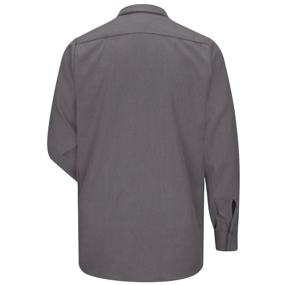 POCKETLESS CONCEALED-GRIPPER FR WORK SHIRT - GY-Grey | Bulwark SMS2 - Image 2