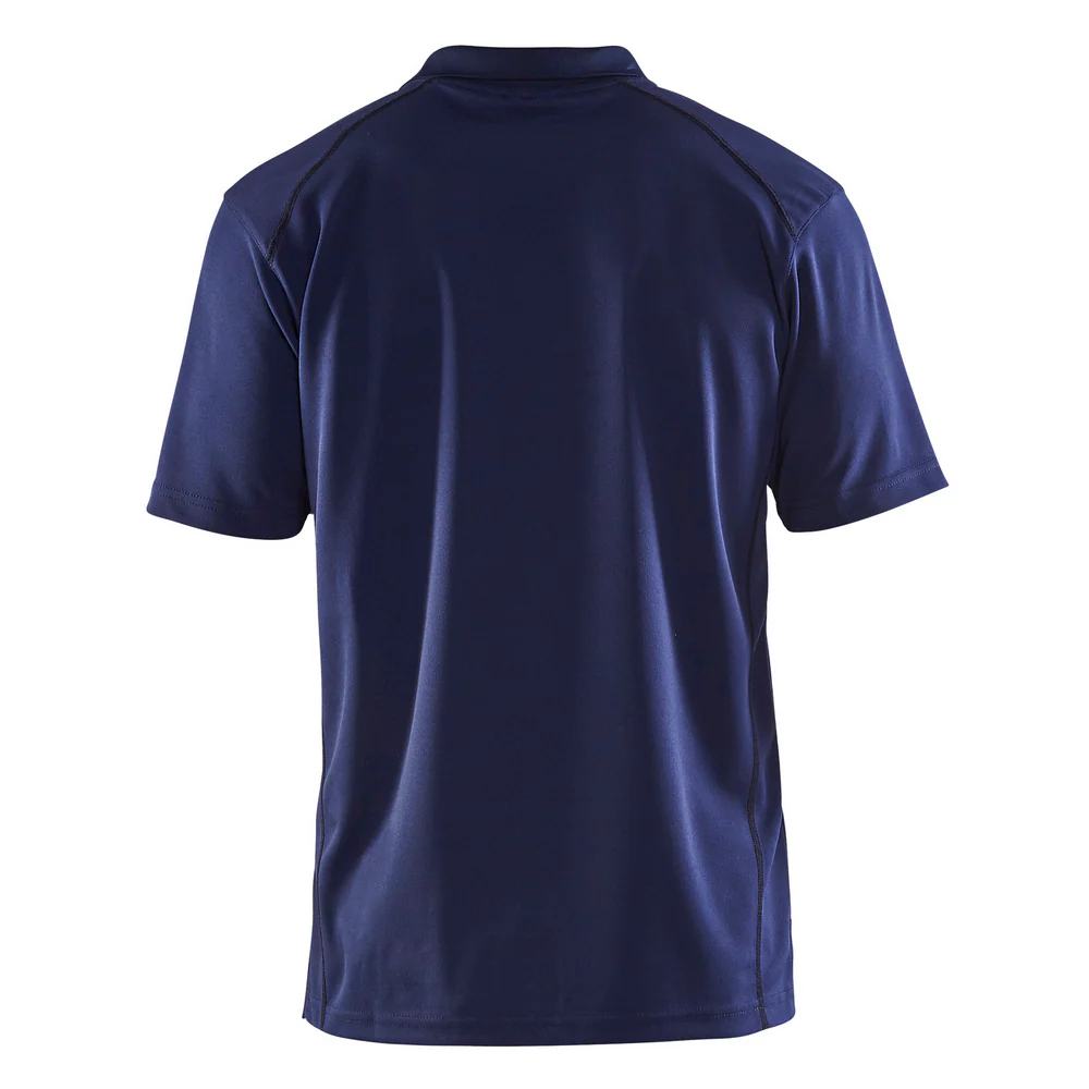 POLO SHORT SLEEVE SHIRT - 8900-Navy Blue | Blaklader 34511051 - Image 2
