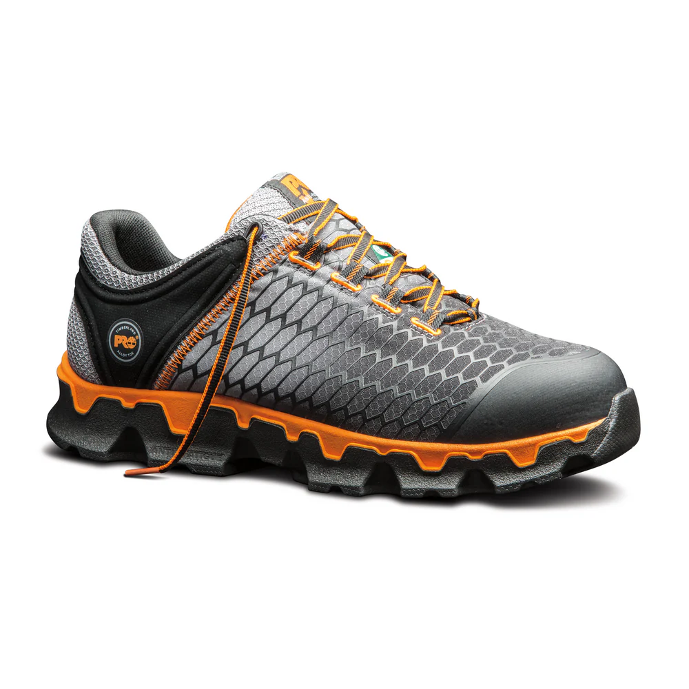 POWERTRAIN SPORT ALLOY SAFETY TOE BOOT - 065-Gray Orange | Timberland TB0A1G7X
