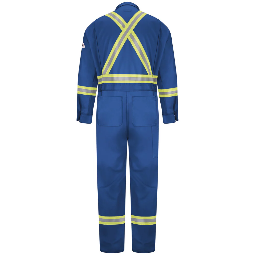 PREMIUM FR COVERALL WITH REFLECTIVE TRIM - RB-Royal Blue | Bulwark CLBC - Image 2