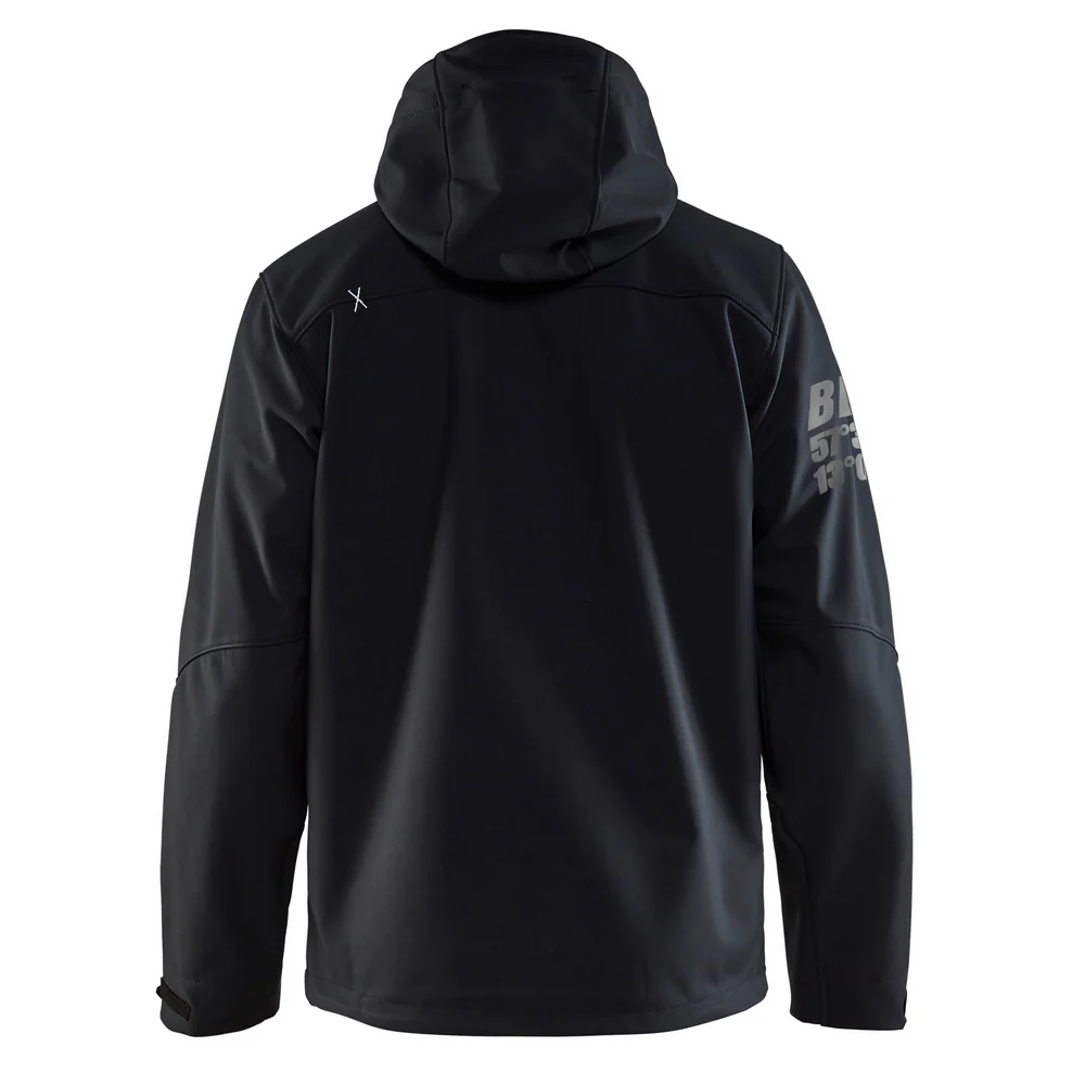 PRO SOFTSHELL JACKET - 9992-Black/Silver | Blaklader 49392517 - Image 2