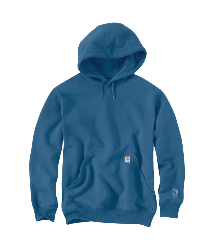 RAIN DEFENDER PAXTON HEAVYWEIGHT HOODED SWEATSHIRT - HO4-Dark Horizon Blue | Carhartt 100615