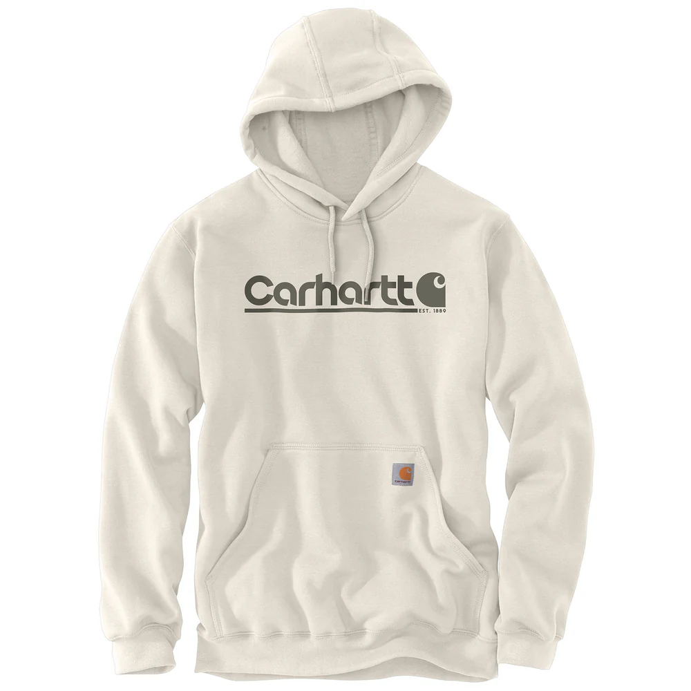 Rain Defender®Loose Fit Midweight Logo Graphic Sweatshirt - W03-Malt | Carhartt 106793