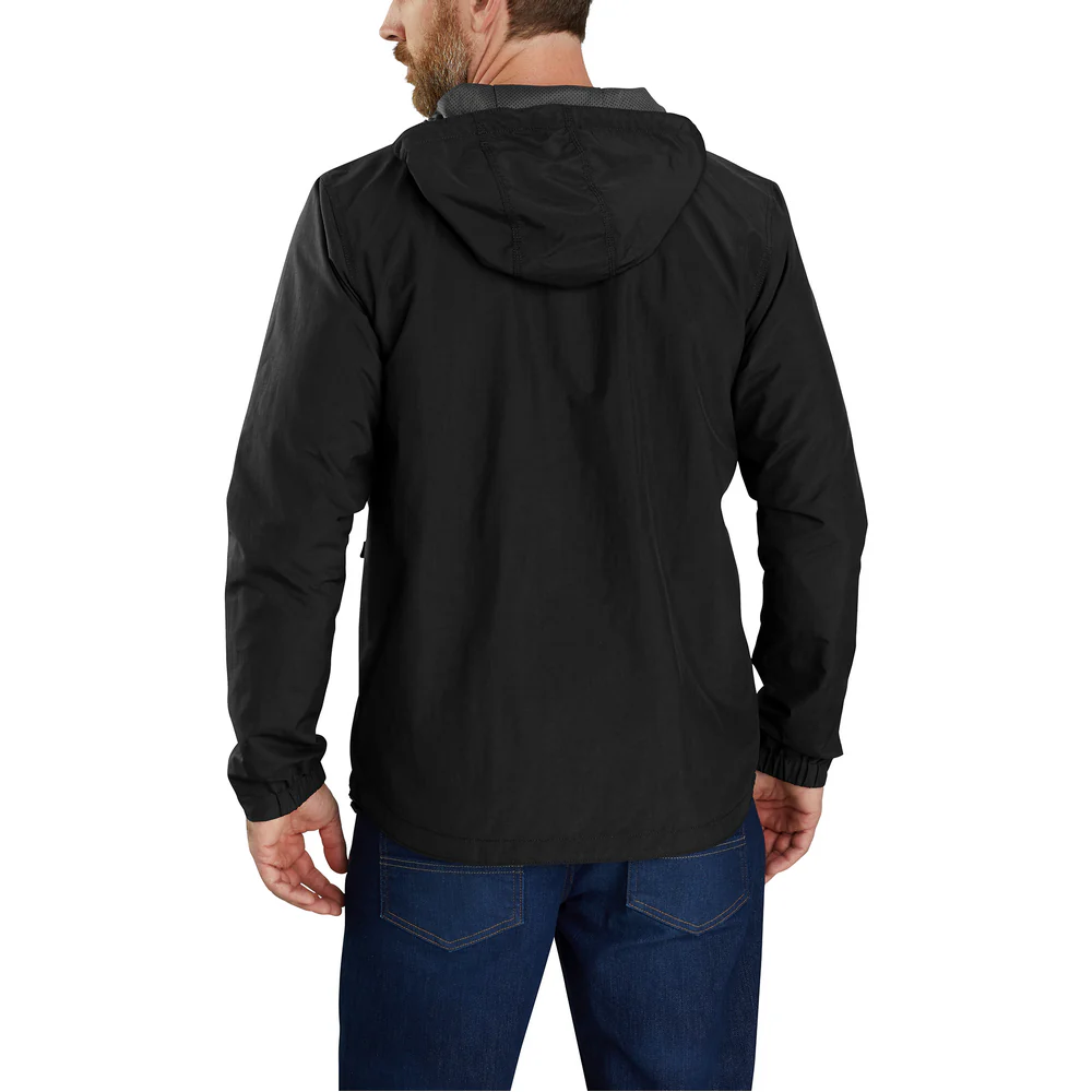 Rain DefenderĀ® Relaxed Fit Lightweight Jacket - N04-Black | Carhartt 104671 - Image 3