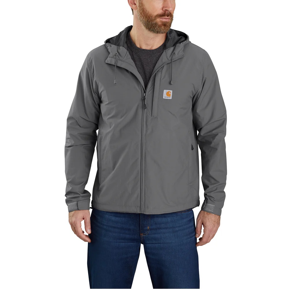Rain DefenderĀ® Relaxed Fit Lightweight Jacket - STL-Steel | Carhartt 104671