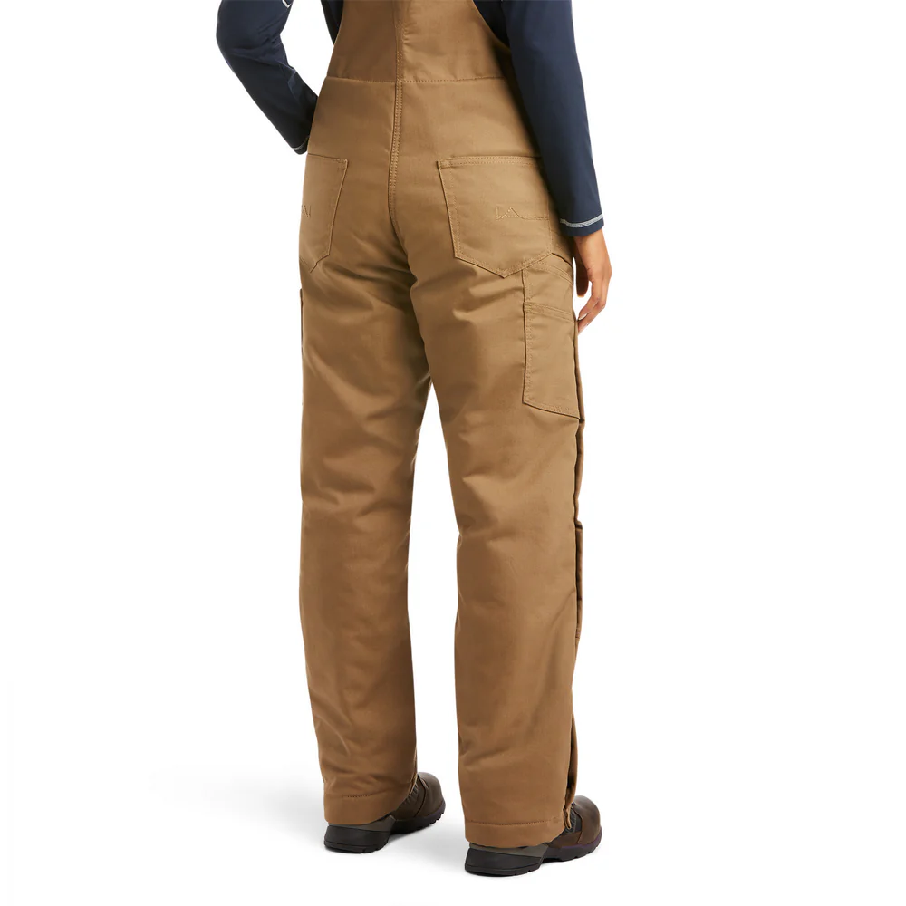 REBAR DURACANVAS INSULATED BIBERALL - 250-Beige/Khaki | Ariat 10036685 - Image 2