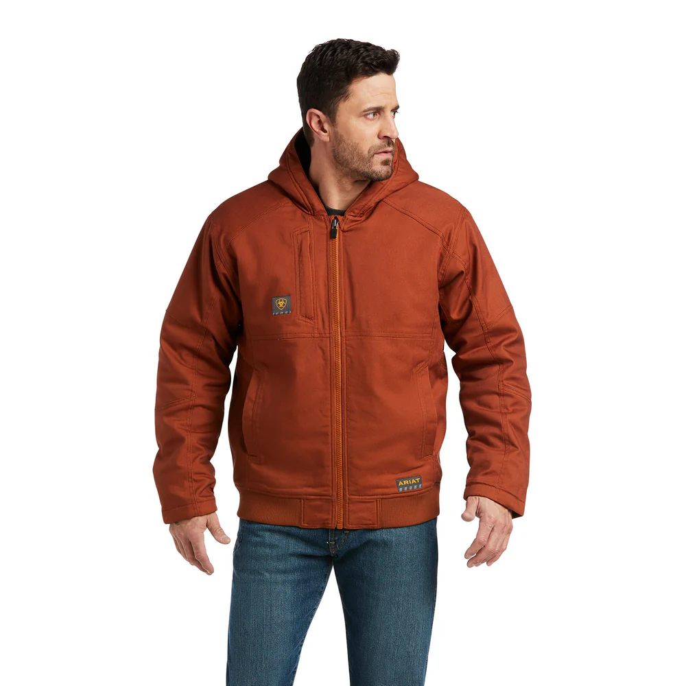 REBAR DURACANVAS JACKET - 200-Brown | Ariat 10037637