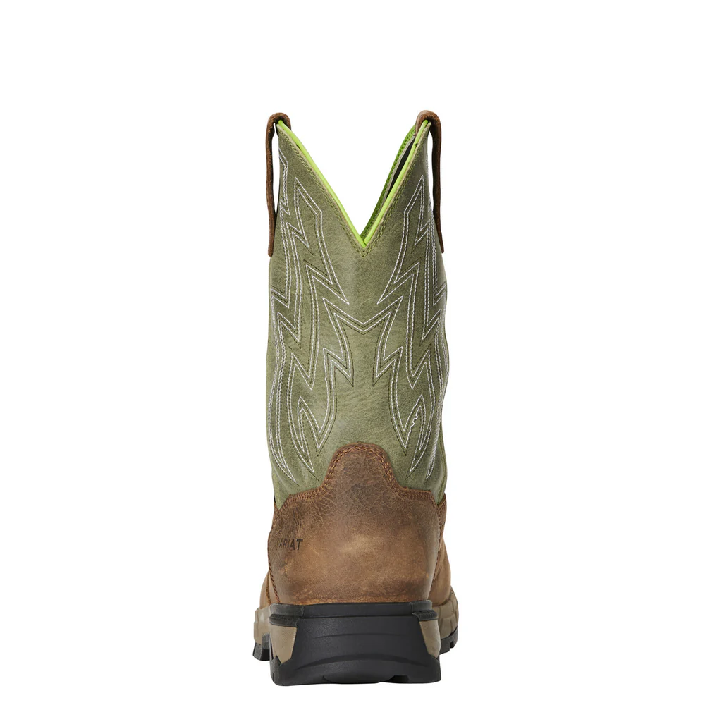 REBAR FLEX WESTERN H2O WORK BOOT - 200-Brown | Ariat 10021485 - Image 3
