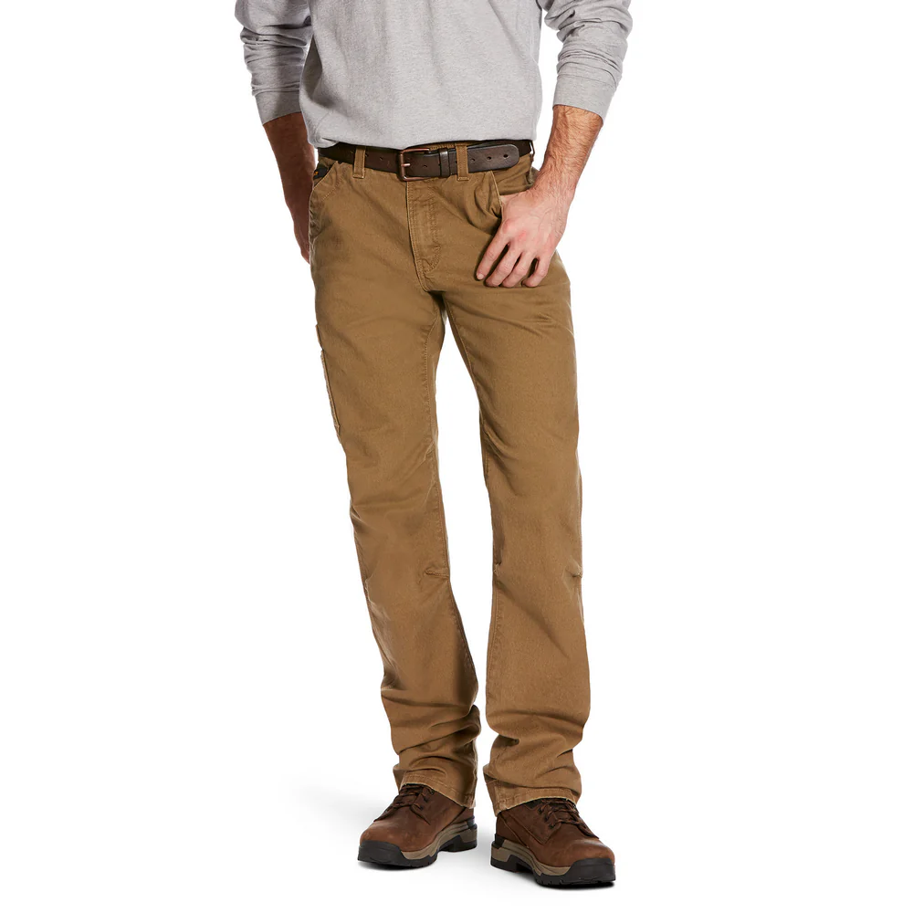 REBAR M4 WASHED TWILL DUNGAREE - 250-Beige/Khaki | Ariat 10025972
