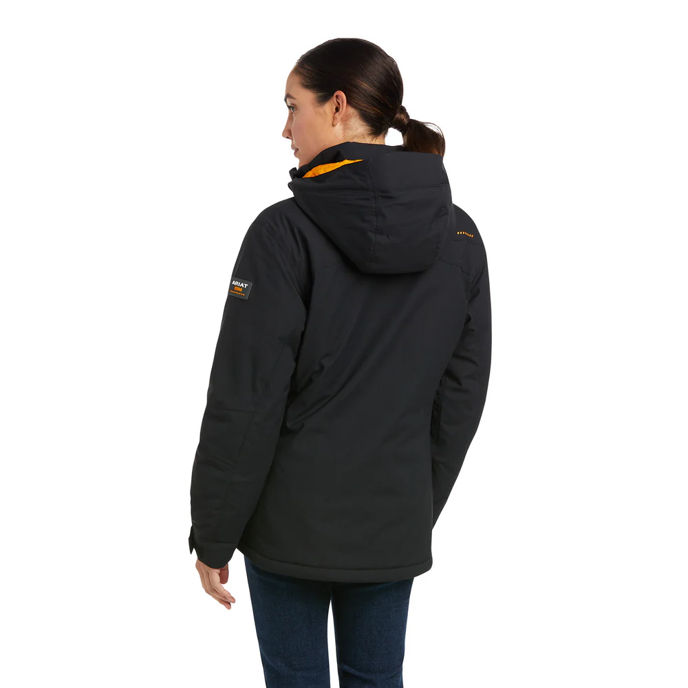 REBAR STORM FIGHTER 2.0 WATERPROOF JACKET - 001-Black | Ariat 10037606 - Image 2