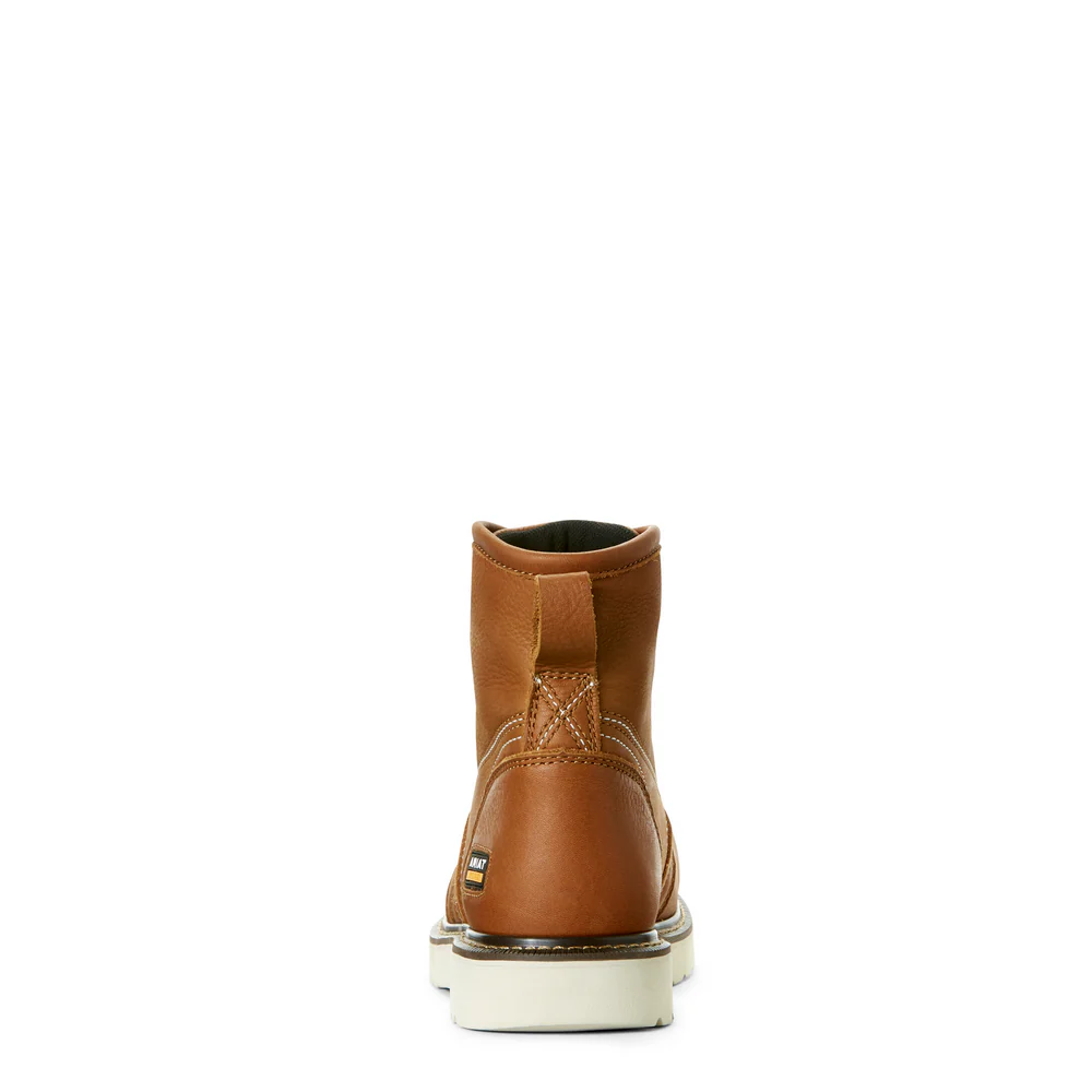 REBAR WEDGE 6-INCH H2O BOOT - 200-Brown | Ariat 10023066 - Image 3