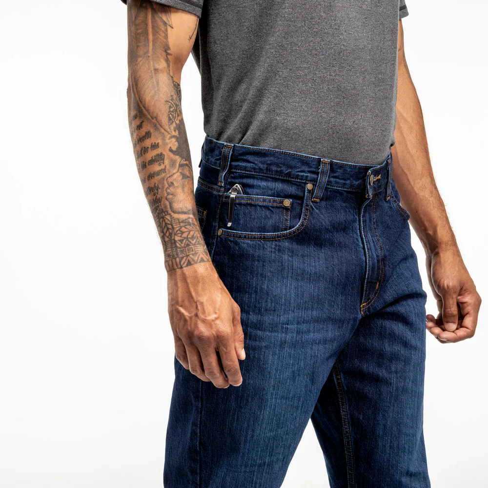 Relaxed Fit 5-Pocket Jean - H44-Deep Creek | Carhartt 105119 - Image 2