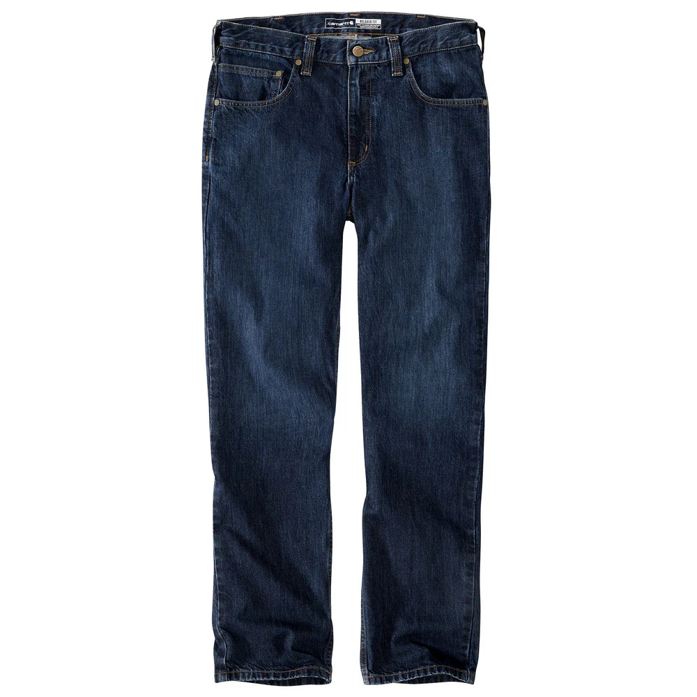Relaxed Fit 5-Pocket Jean - H44-Deep Creek | Carhartt 105119 - Image 4
