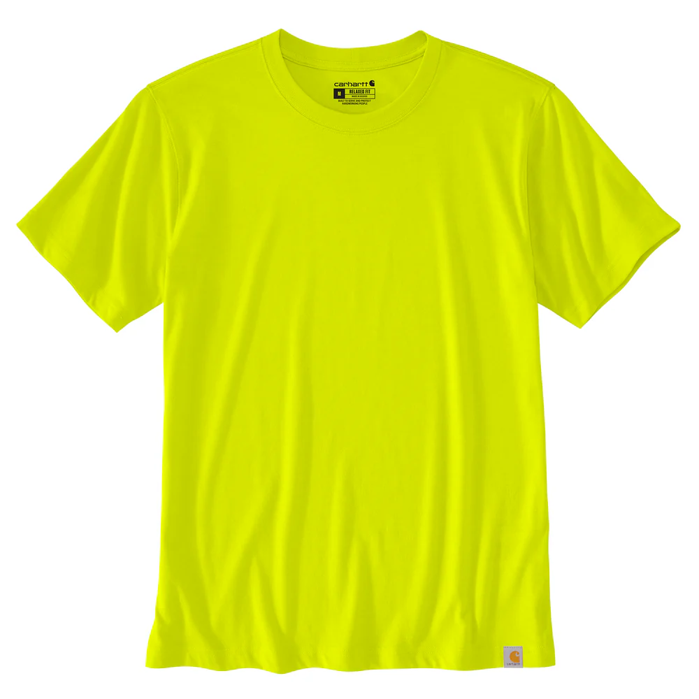 Relaxed Fit Lightweight Short-Sleeve T-Shirt - BLM-Brite Lime | Carhartt 106020