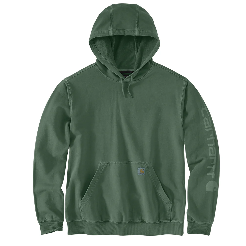 Relaxed Fit Midweight Garment Dyed French Terry Graphic Sweatshirt - GF8-Mountain View | Carhartt 106253 - Image 4