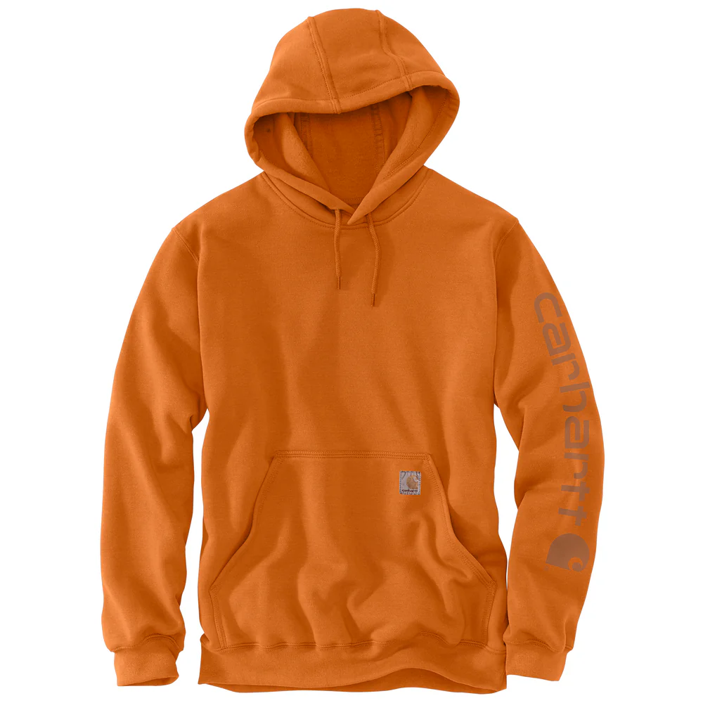 Relaxed Fit Midweight Garment Dyed French Terry Graphic Sweatshirt - Q87-Rust | Carhartt 106253