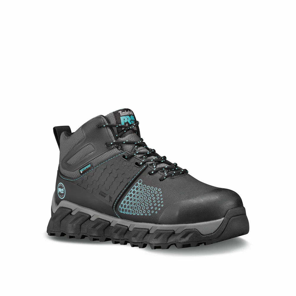 RIDGEWORK COMPOSITE TOE WATERPROOF BOOT - 001-Black Blue | Timberland PRO TB0A1S5W