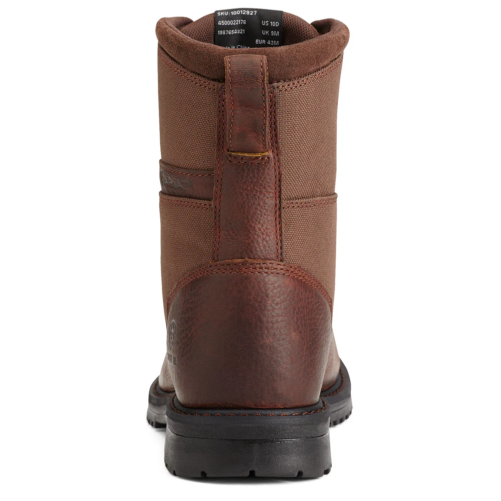 RIGTEK 8-INCH WIDE SQUARE COMPOSITE TOE BOOT - 200-Brown | Ariat 10012927 - Image 3