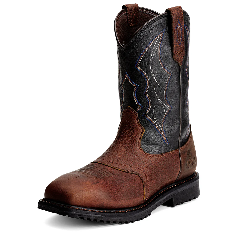 RIGTEK WIDE SQUARE COMPOSITE TOE WATERPROOF BOOT - 200-Brown | Ariat 10012932