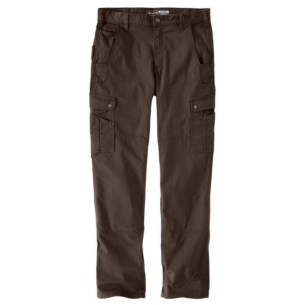 Rugged Flex® Relaxed Fit Ripstop Cargo Work Pant - DFE-Dark Coffee | Carhartt 105461 - Image 2