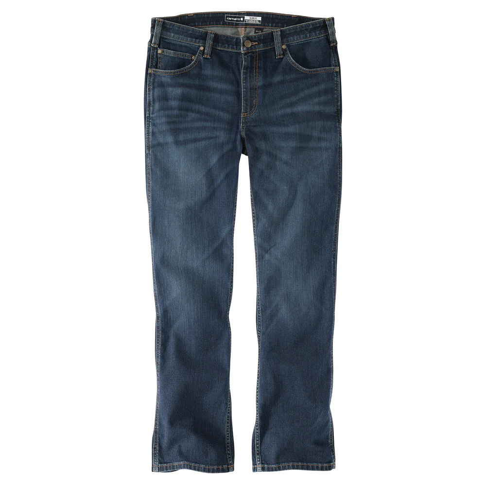 Rugged Flex® Slim Fit Low Rise 5-Pocket Bootcut Jean - HH2-Barrel | Carhartt 106570 - Image 2